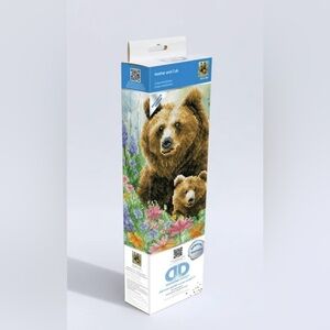 Bear and Flowers Diamond Dotz Painting Kit. Special Edition. New with tags.